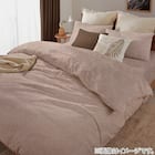 掛け布団カバー シングル(コットンウォッシュ W2 SZ35 BR S) 2枚目画像
