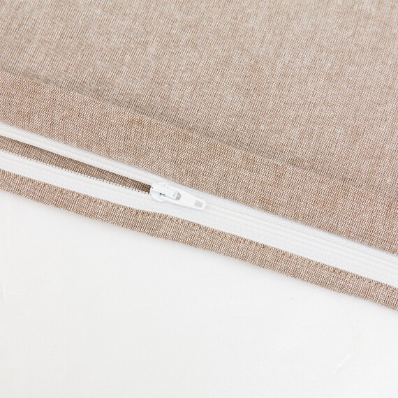 掛け布団カバー セミダブル(コットンウォッシュ W2 SZ35 BR SD) 4枚目画像