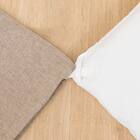 掛け布団カバー セミダブル(コットンウォッシュ W2 SZ35 BR SD) 6枚目画像