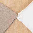 掛け布団カバー セミダブル(コットンウォッシュ W2 SZ35 BR SD) 6枚目画像