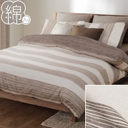 掛け布団カバー(PT52 ボーダーガラ BR)