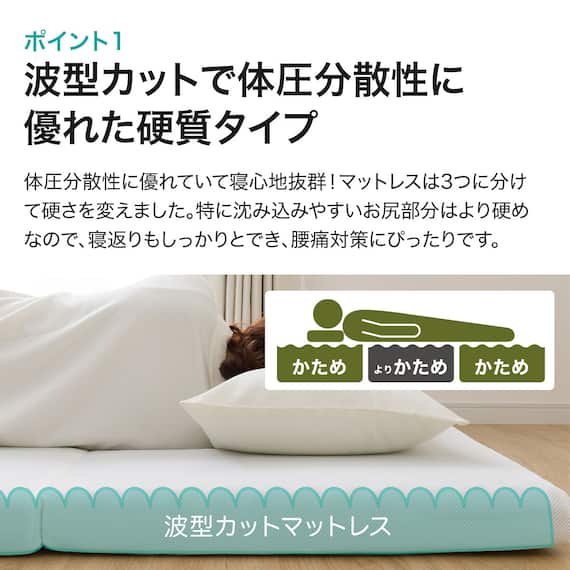 腰を支えるマットレス S M2201 4枚目画像