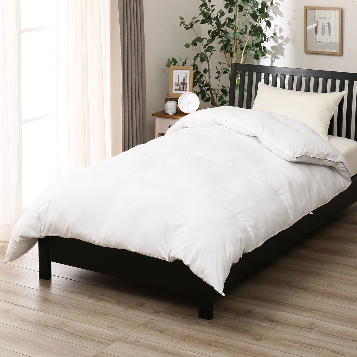 ニトリ 完全二層式・保湿カバー付き 吸湿発熱掛ふとん