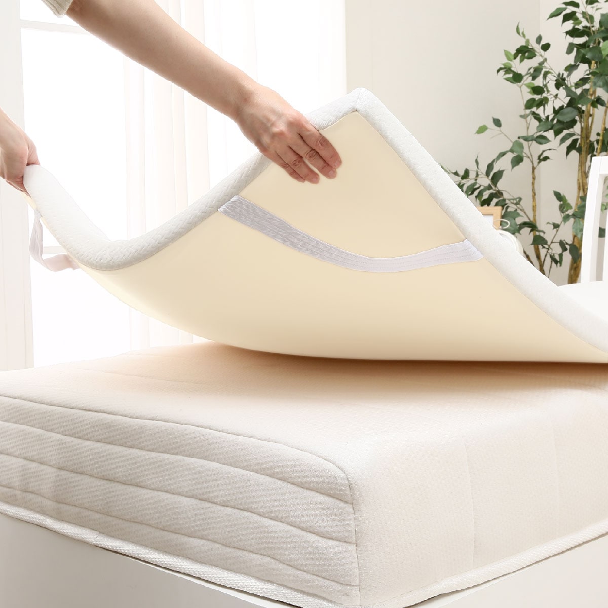 ニトリ クリーン＆高通気 マットレス トッパー シングル(エアトリップ2)