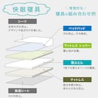 抗菌防臭防ダニ 敷布団 セミダブル 13枚目画像