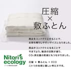 収納しやすい抗菌防臭敷布団 シングル(F2201) 12枚目画像