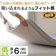 低反発マットレス トッパー(プレミアF3 M2206)【期間限定価格:8/6~9/24まで】