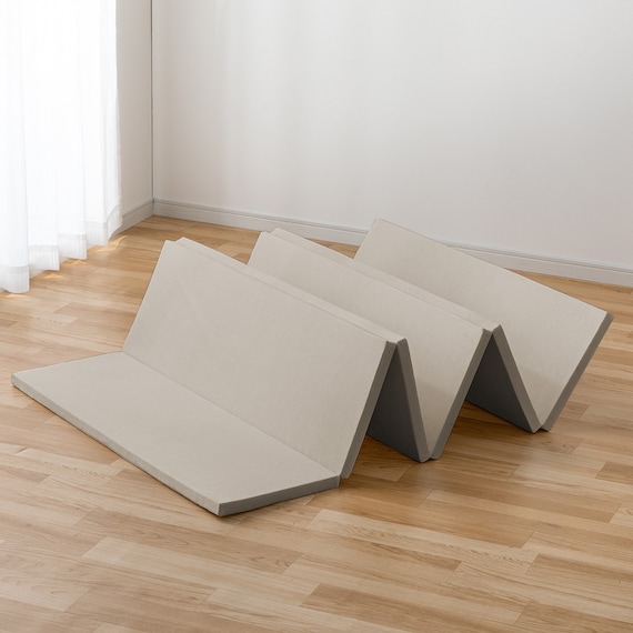 6つ折りコンパクト収納マットレス シングル(NF2 S GY M2210) 5枚目画像