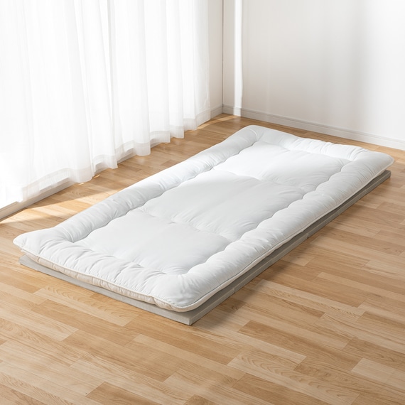 6つ折りコンパクト収納マットレス シングル(NF2 S GY M2210) 6枚目画像