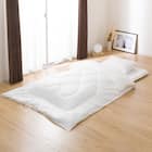 毛布にもなる掛ふとんカバー付き 寝具7点セット シングル(Nウォーム S2301 GY S) 15枚目画像