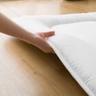 毛布にもなる掛ふとんカバー付き 寝具７点セット　シングル(Nウォーム S2301 GY S) 17枚目画像