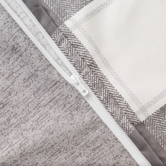 毛布にもなる掛ふとんカバー付き 寝具7点セット シングル(Nウォーム S2301 GY S) 23枚目画像