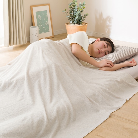 カバー付き 2枚合わせ掛け布団 布団セット 9点 (S2306 シングル ベージュ) 13枚目画像