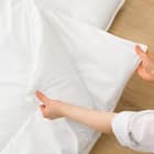 カバー付き 2枚合わせ掛け布団 布団セット 9点 (S2306 セミダブル ベージュ) 29枚目画像