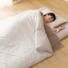 カバー付き 2枚合わせ掛け布団 布団セット 11点 (S2306 ダブル ベージュ) 14枚目画像