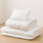 温度調整掛け布団 布団セット 3点 (S2305 セミダブル ホワイト) 10枚目画像