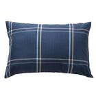 カバー付き ボリューム敷布団 布団セット 6点 (S2306 セミダブル ネイビー) 18枚目画像