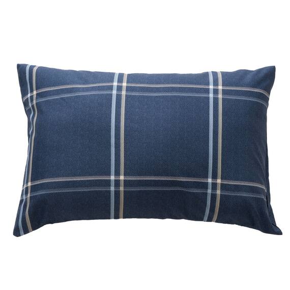 カバー付き ボリューム敷布団 布団セット 6点 (S2306 セミダブル ネイビー) 18枚目画像