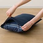 カバー付き ボリューム敷布団 布団セット 6点 (S2306 セミダブル ネイビー) 19枚目画像