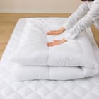 ボリューム敷布団 布団セット 3点 (S2306 セミダブル ホワイト) 11枚目画像