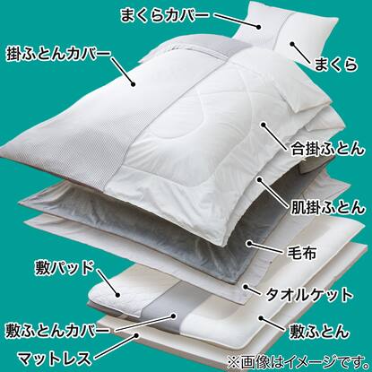 オールインワン防ダニ寝具11点セット シングル(S2307 S)通販 | ニトリ 