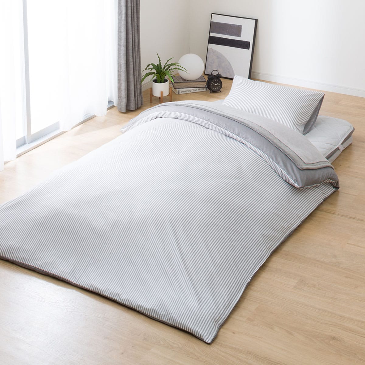 オールシーズン使える寝具11点セット(カバー付き) シングル(S2307 S