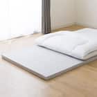 カバー付き 3つ折りマットレス付き 布団セット 11点 (S2307 セミダブル グレー) 36枚目画像