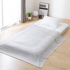 2枚合わせ掛け布団 3つ折りマットレス付き 布団セット 8点 (S2307 シングル アイボリー) 16枚目画像