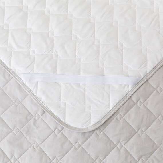 2枚合わせ掛け布団 3つ折りマットレス付き 布団セット 8点 (S2307 シングル アイボリー) 31枚目画像