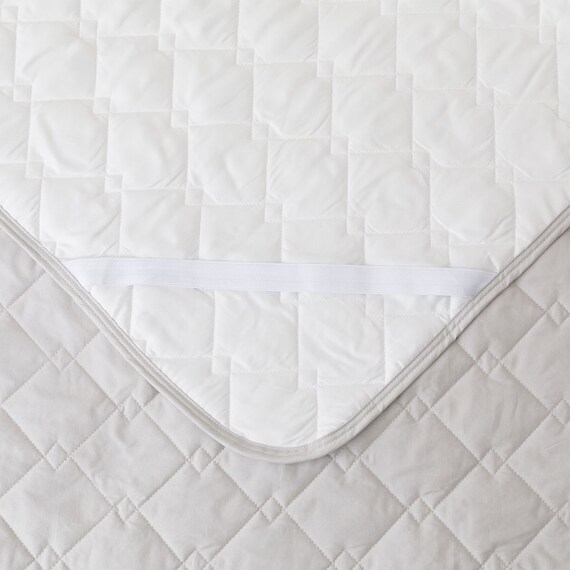 2枚合わせ掛け布団 3つ折りマットレス付き 布団セット 8点 (S2307 シングル アイボリー) 32枚目画像