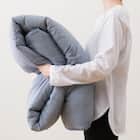 そのまま使える温度調整掛ふとん シングル(BL K2407 S) 5枚目画像