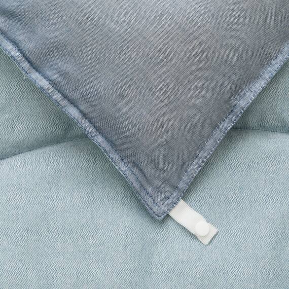 そのまま使える温度調整掛ふとん　シングル(BL K2407 S) 19枚目画像