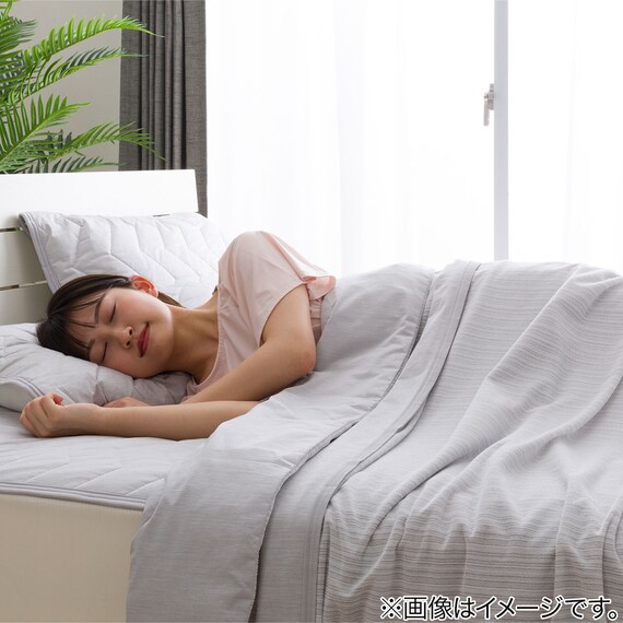 肌布団 ダブル(NクールWSP D GY S2403) 4枚目画像
