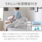 肌布団 ダブル(NクールWSP D GY S2403) 10枚目画像