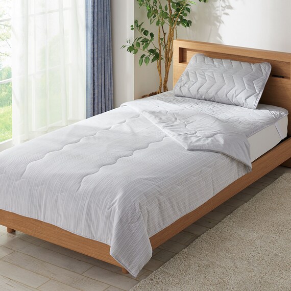 肌布団 ダブル(NクールWSP D GY S2403) 13枚目画像