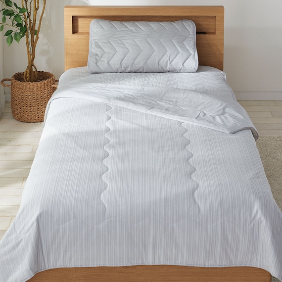 肌布団 ダブル(NクールWSP D GY S2403) 14枚目画像