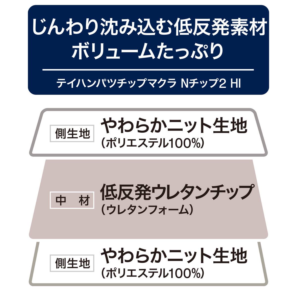 抗菌防臭 低反発チップ枕 Hi 通販 ニトリネット 公式 家具 インテリア通販