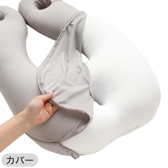 上半身を包み込むまくら+洗い替え用カバーセット 16枚目画像