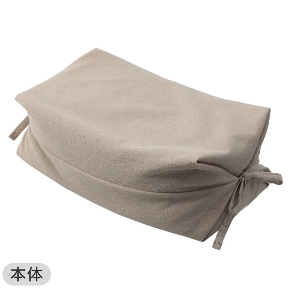 綿生地そば枕(イブキ3)本体+カバーセット(Nフィット ニット ミニサイズ NV2) 9枚目画像