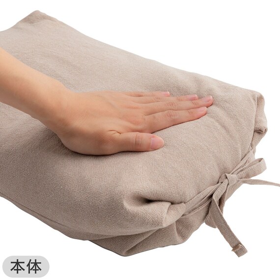 綿生地そば枕(イブキ3)本体+カバーセット(Nフィット ニット ミニサイズ NV2) 13枚目画像