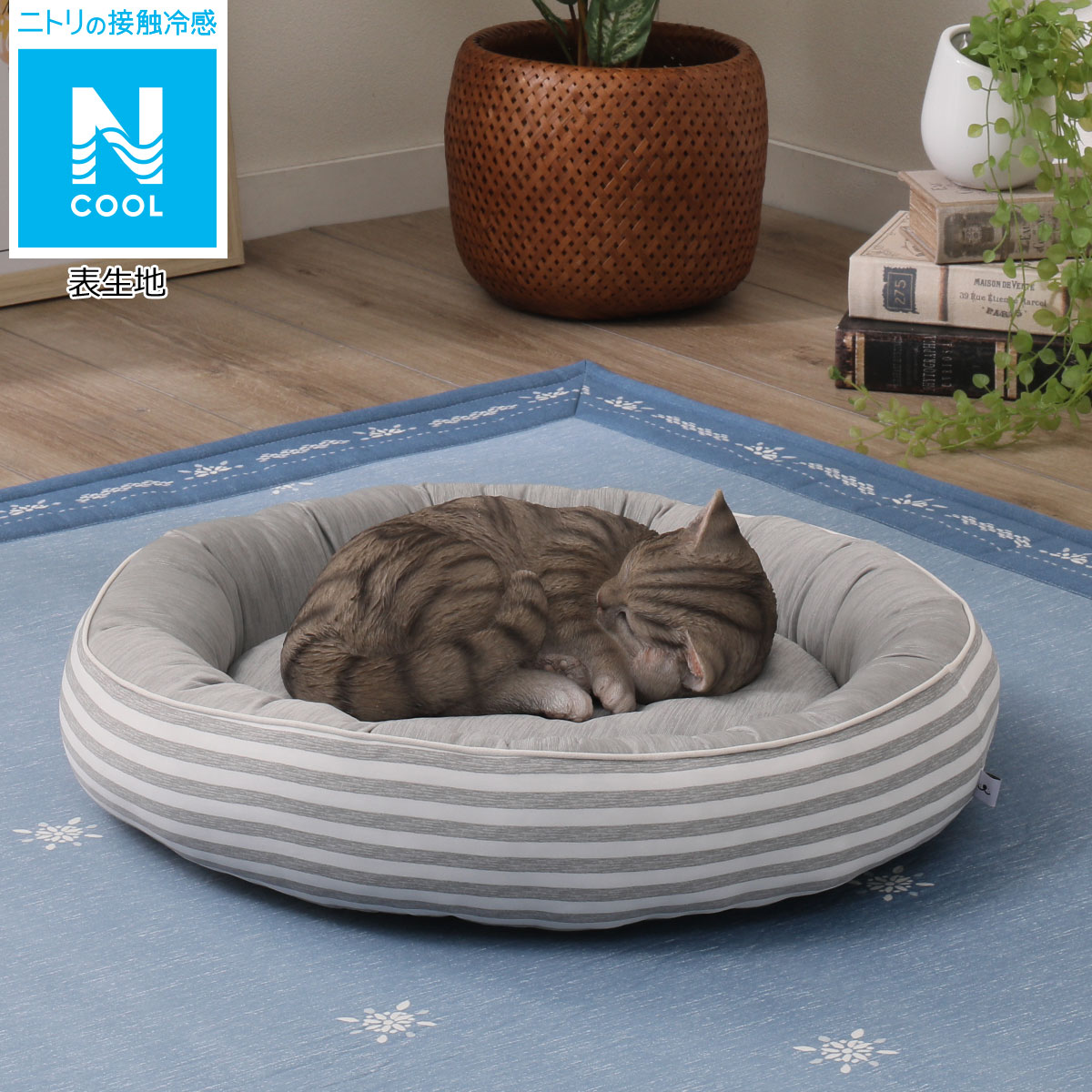 ニトリ 犬 猫用ペットベッド ｍ Nクール O I マル Gy M のレビュー 口コミとして参考になる投稿1枚 Roomclip ルームクリップ