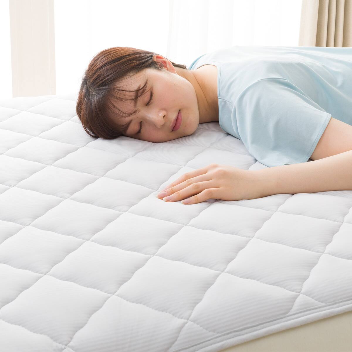 ひんやりもちもち敷きパッド シングル Nクール モチモチ I N Ro S 通販 ニトリネット 公式 家具 インテリア通販