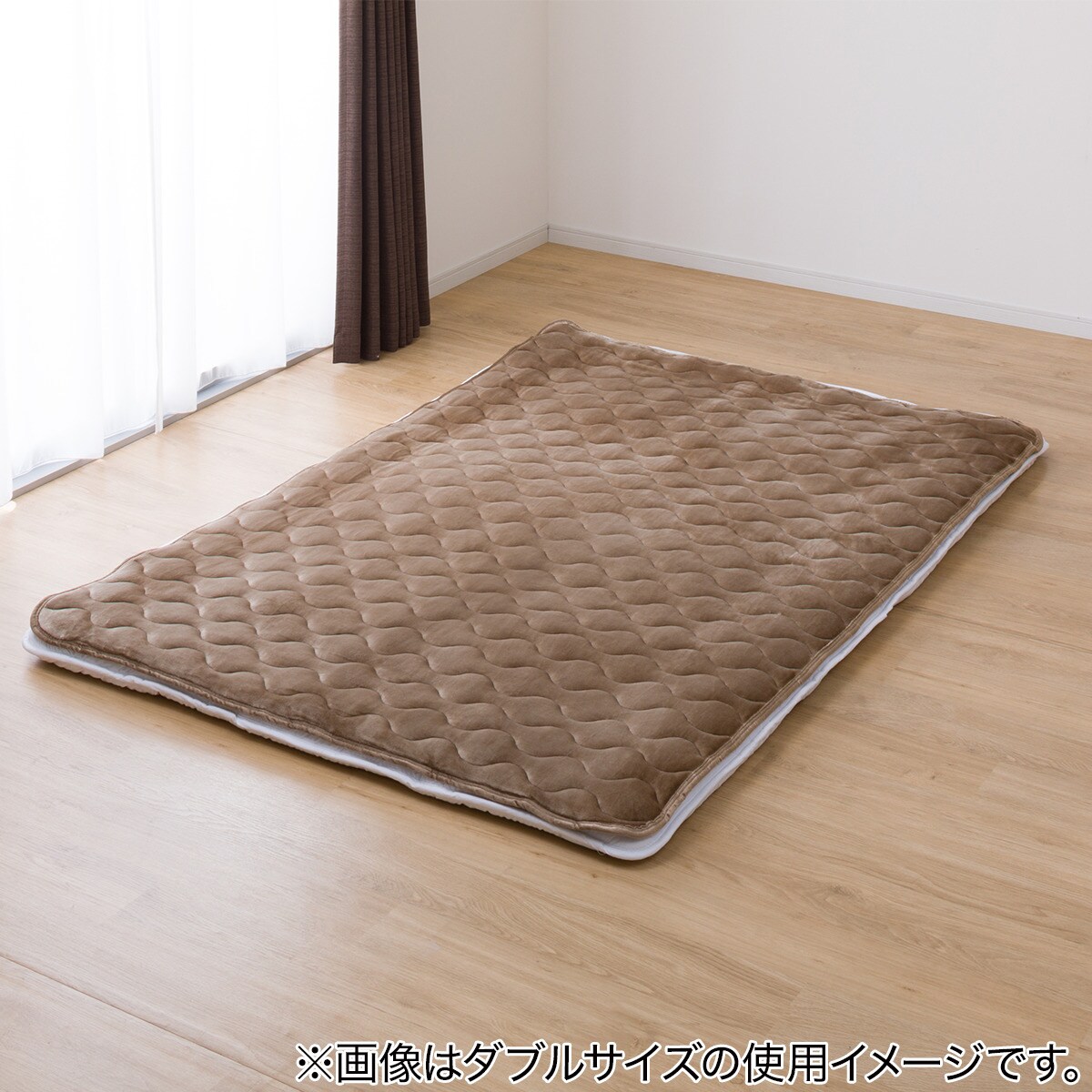 置くだけ簡単 敷きパッド シングル(NウォームWSP BR S A2212)通販 | ニトリネット【公式】 家具・インテリア通販