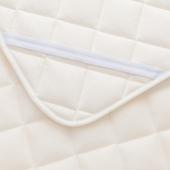 両面使えるベッドパッド&のびのびマルチすっぽりシーツ3点セット セミダブル(NV SD B2202 メッシュパッド) 13枚目画像