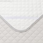 ゴムバンド付き敷きパッド シングル(ドライワッフル S GY S2311) 12枚目画像