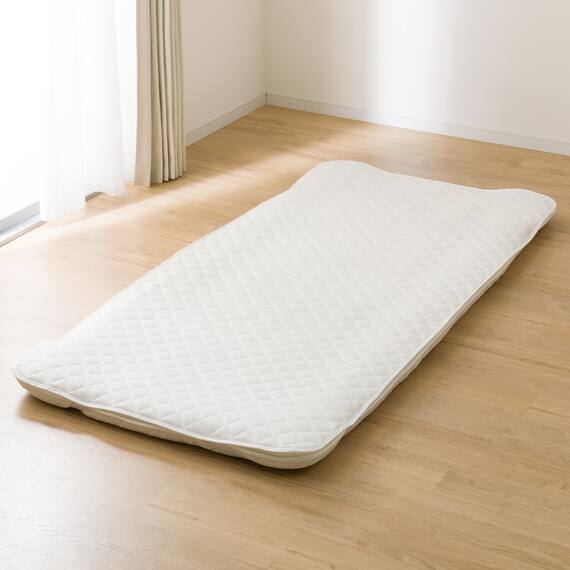 ゴムバンド付き敷きパッド ダブル(バンブーパイル D S2314) 9枚目画像