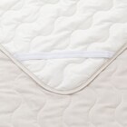 ゴムバンド付き敷きパッド シングル(コットンリネンコン S MO S2318) 12枚目画像