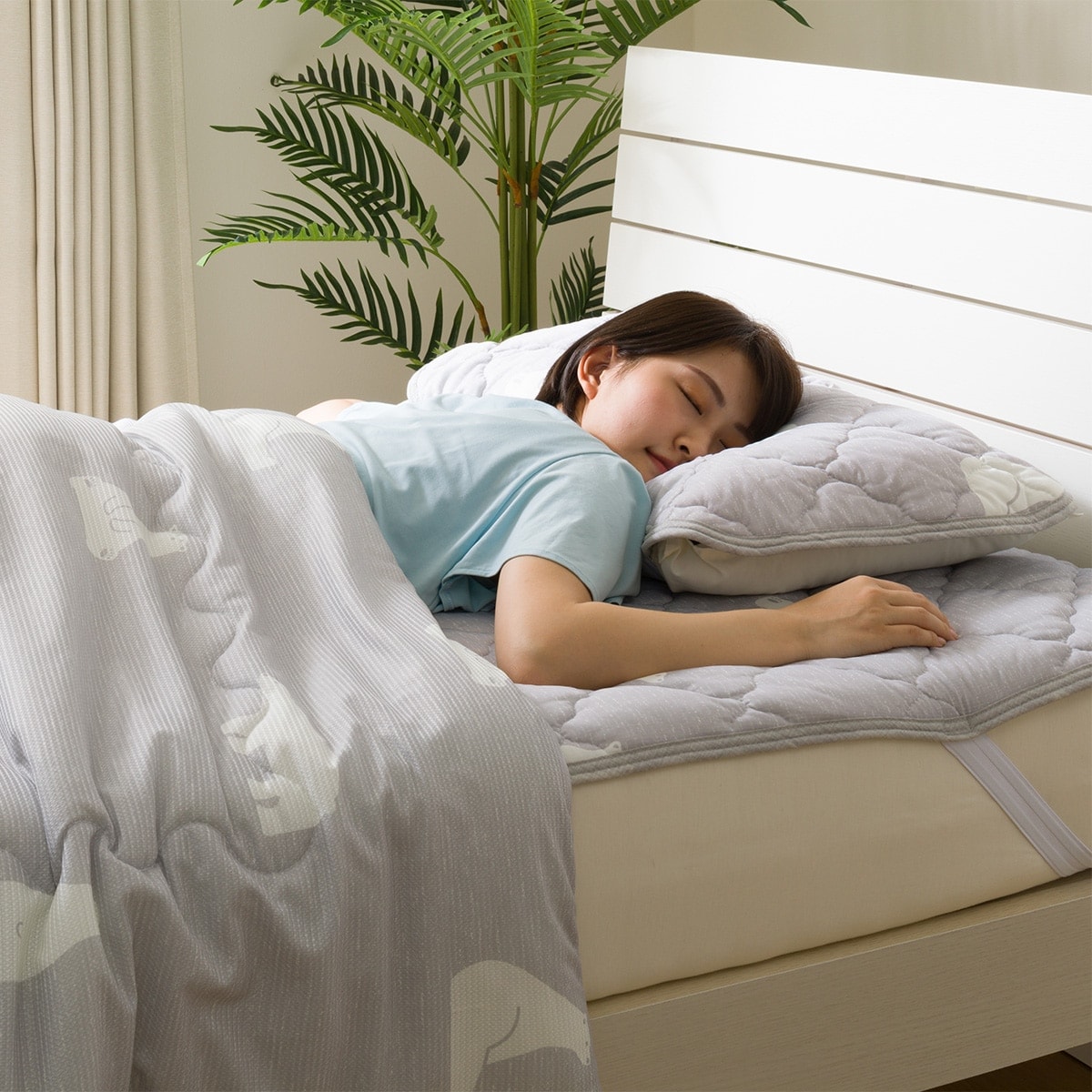 プッパプーポ ニトリ 敷きパッド お買得品 ベビー・キッズ