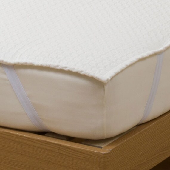 ゴムバンド付き敷きパッド　シングル(IBコットン S WH S2328) 8枚目画像