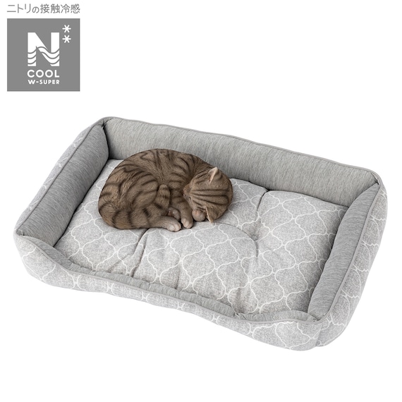 ペットベッド L(NクールWSP シカクL S233) 1枚目画像